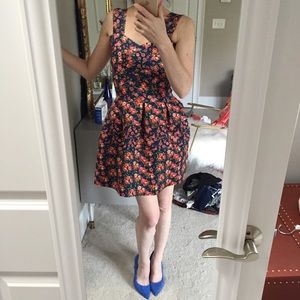 LM Lulu floral bandage hoop dress.